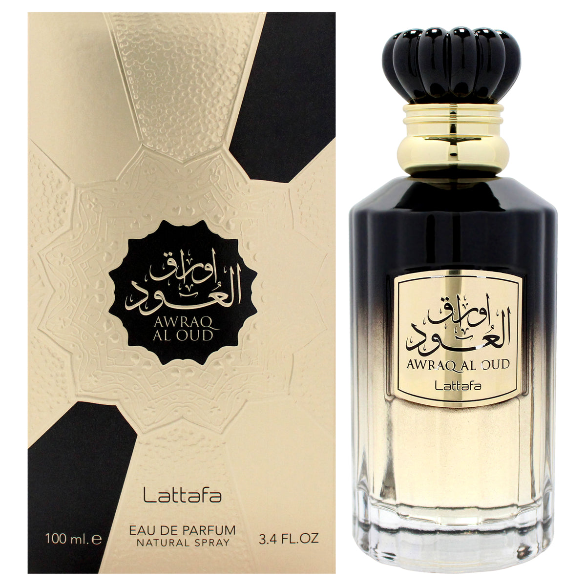Awraq Al Oud by Lattafa for Unisex - 3.4 oz EDP Spray