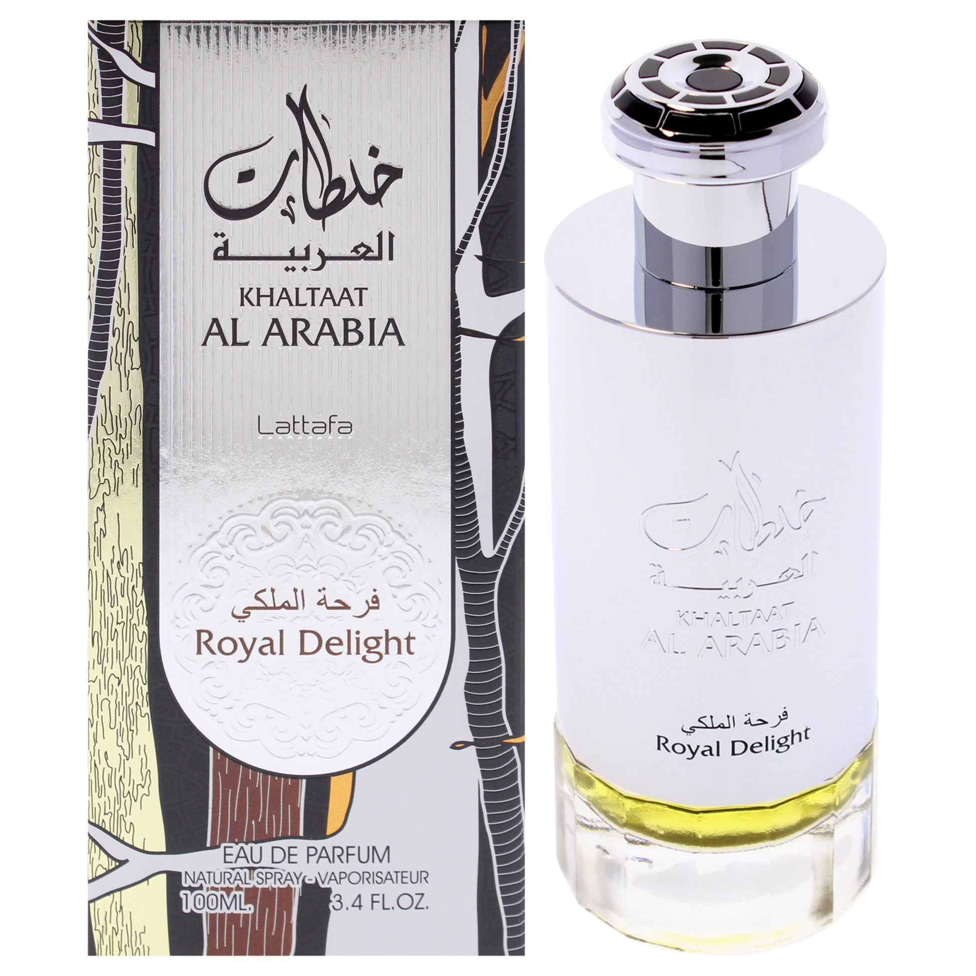 Khaltaat Al Arabia - Royal Delight by Lattafa for Men - 3.4 oz EDP Spray