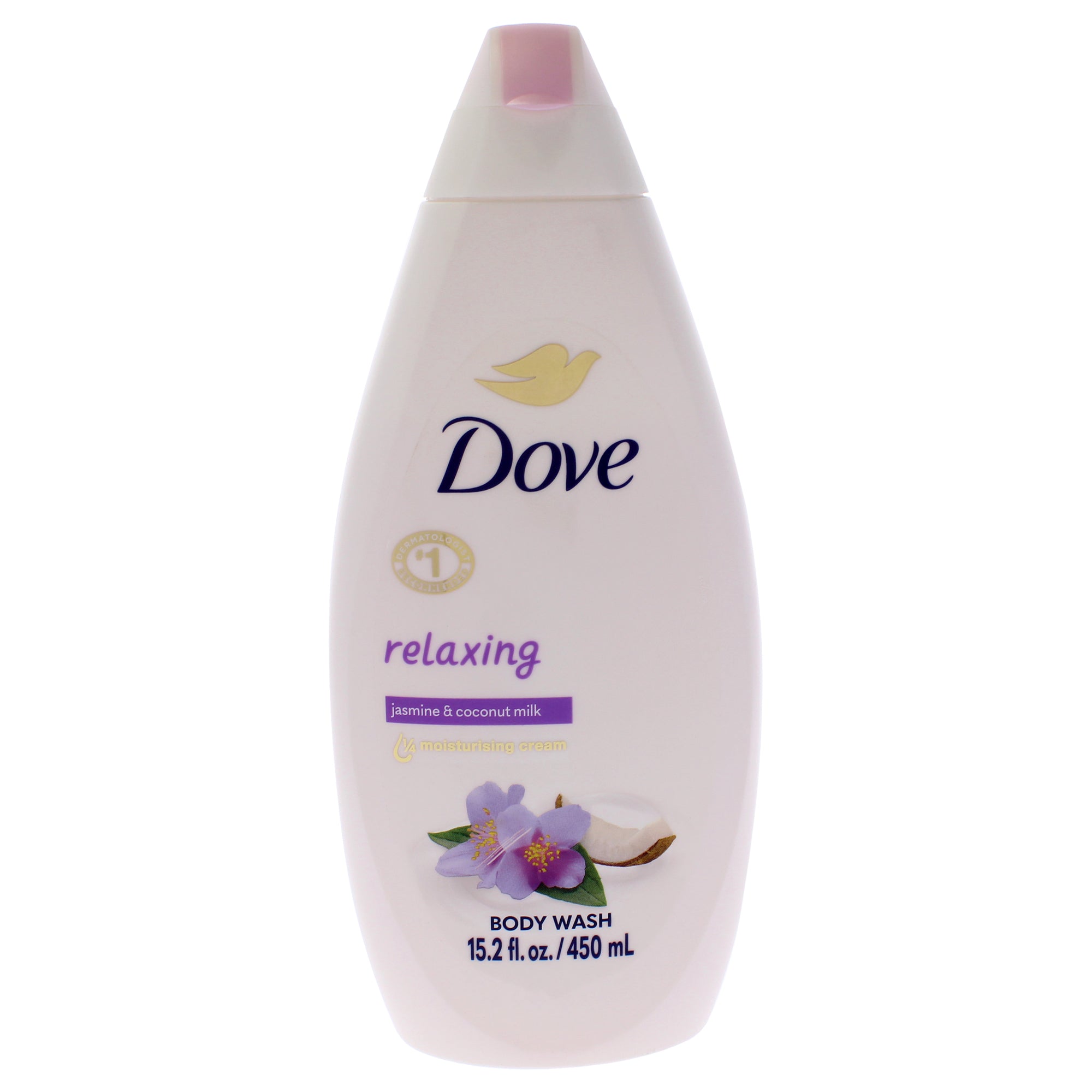 Body Wash - Relaxing by Dove for Unisex - 15.2 oz Body Wash