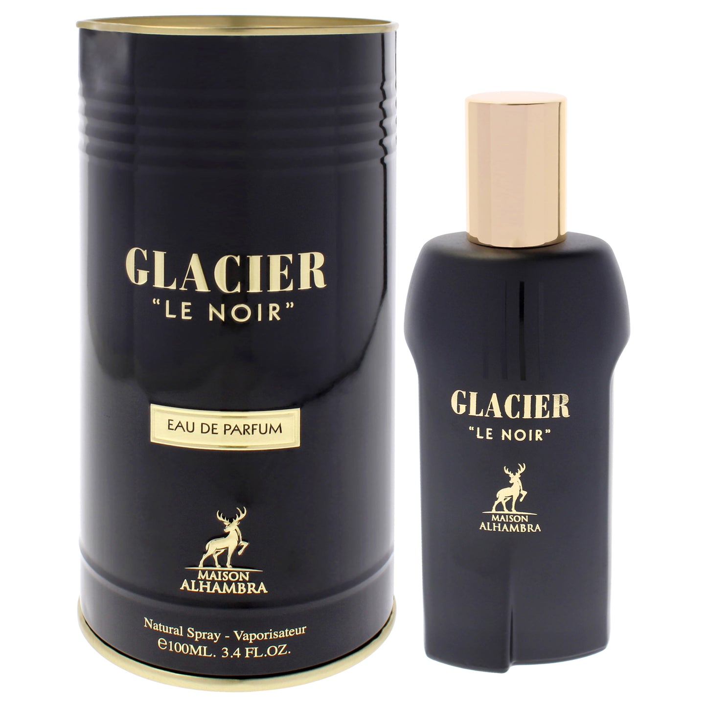 Glacier - Le Noir by Maison Alhambra for Unisex - 3.4 oz EDP Spray