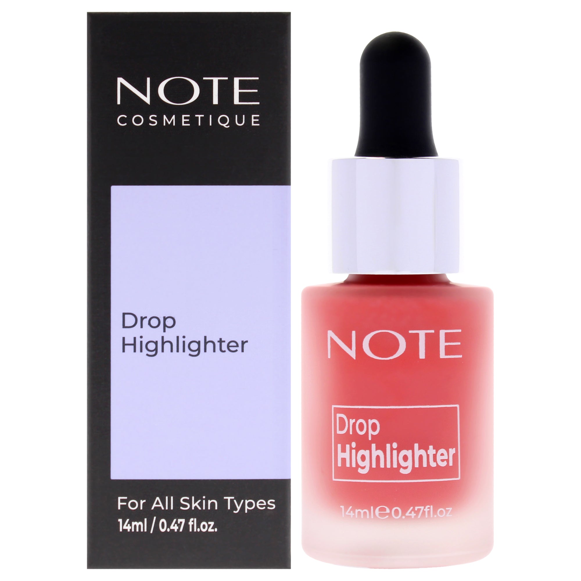 Drop Highlighter - 01 Pearl Rose by Note Cosmetique for Women - 0.47 oz Highlighter