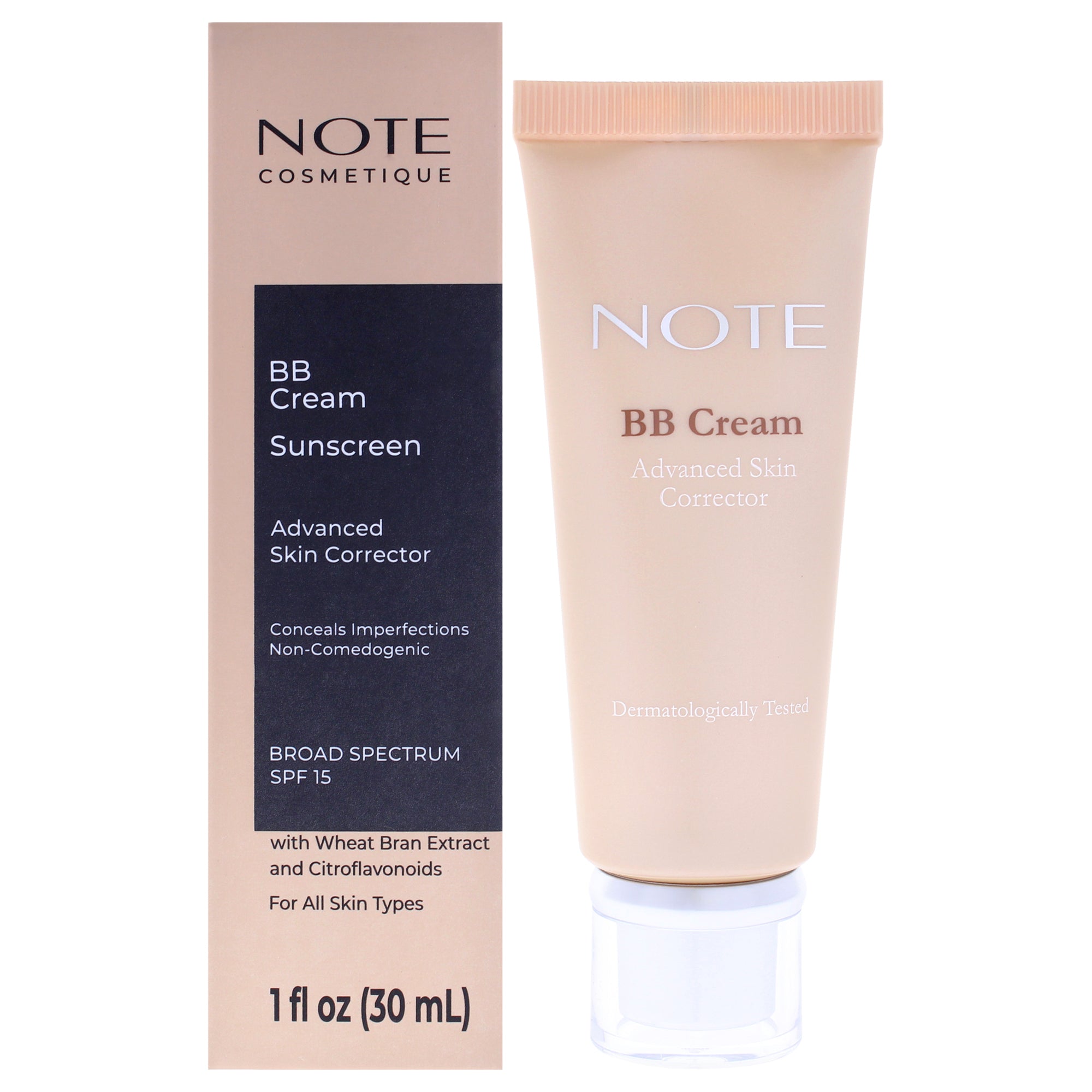 Bb Cream SPF 15 - 01 Natural by Note Cosmetique for Women - 1 oz Makeup