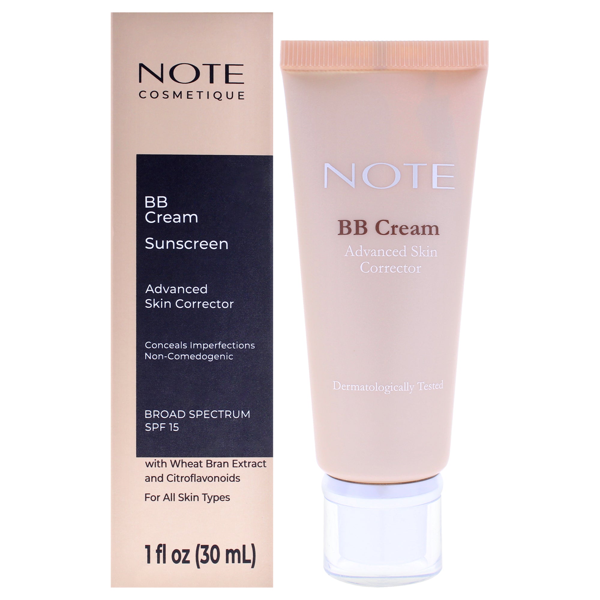 Bb Cream SPF 15 - 02 Natural by Note Cosmetique for Women - 1 oz Makeup