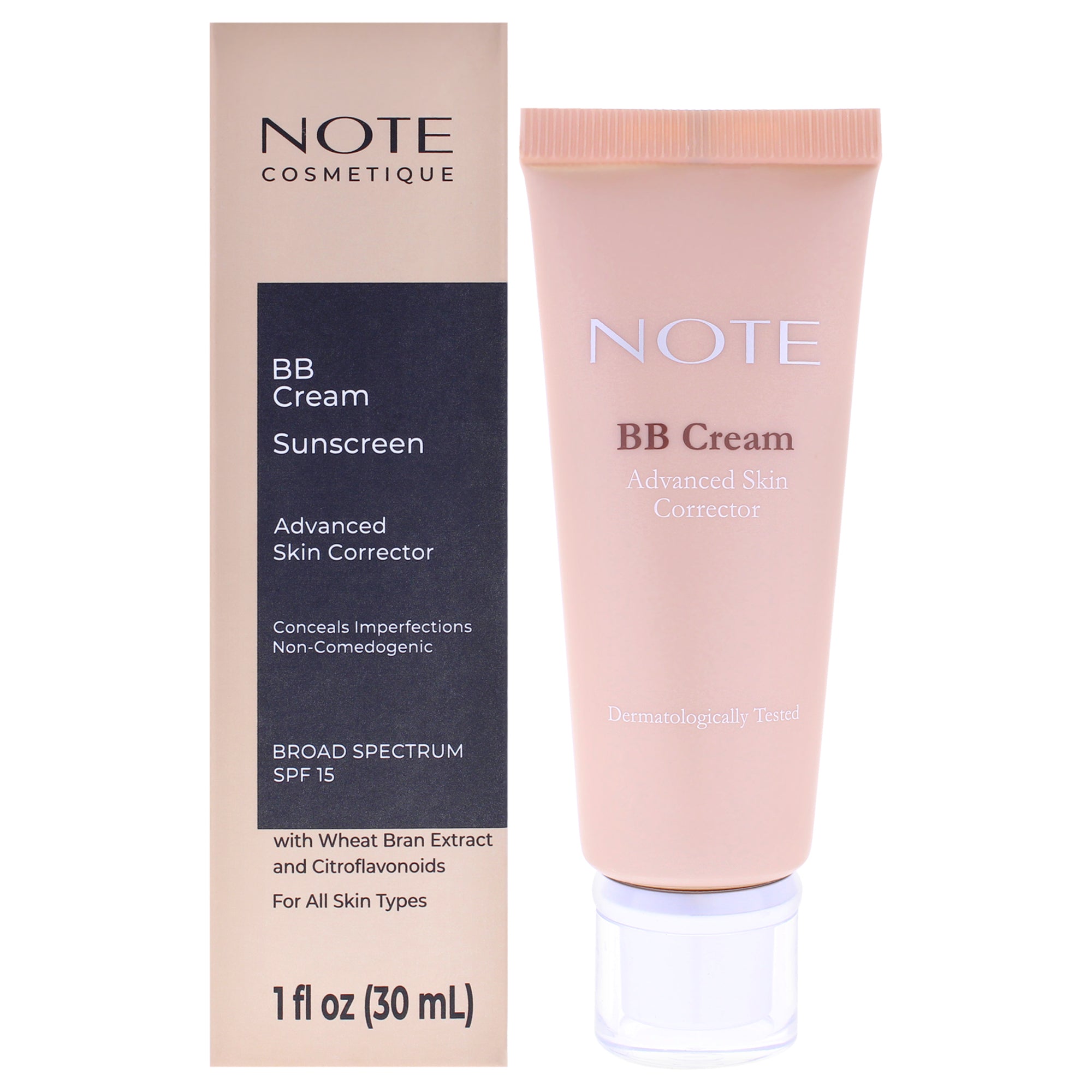 Bb Cream SPF 15 - 100 Porcelain by Note Cosmetique for Women - 1 oz Makeup