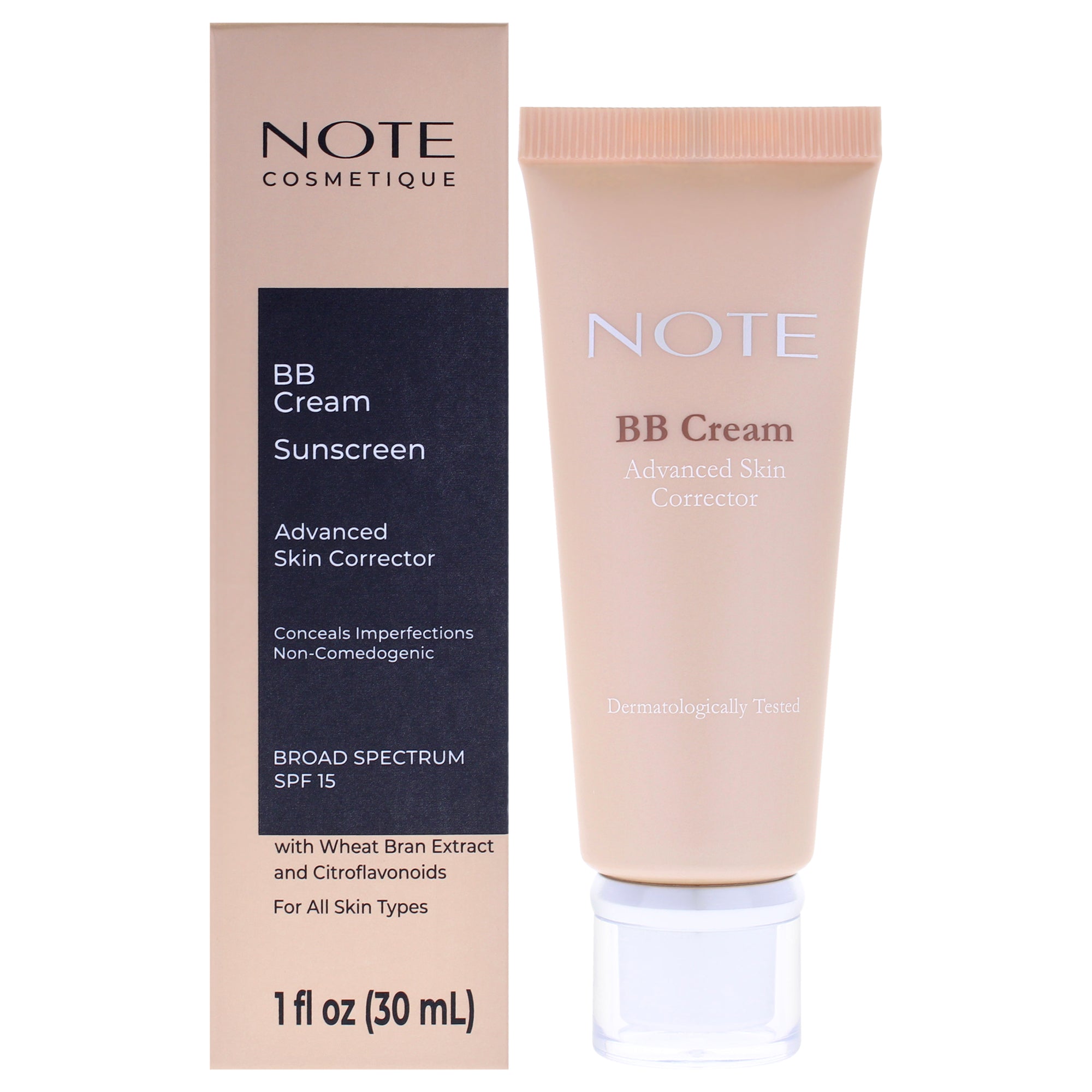 Bb Cream SPF 15 - 200 Soft Ivory by Note Cosmetique for Women - 1 oz Makeup