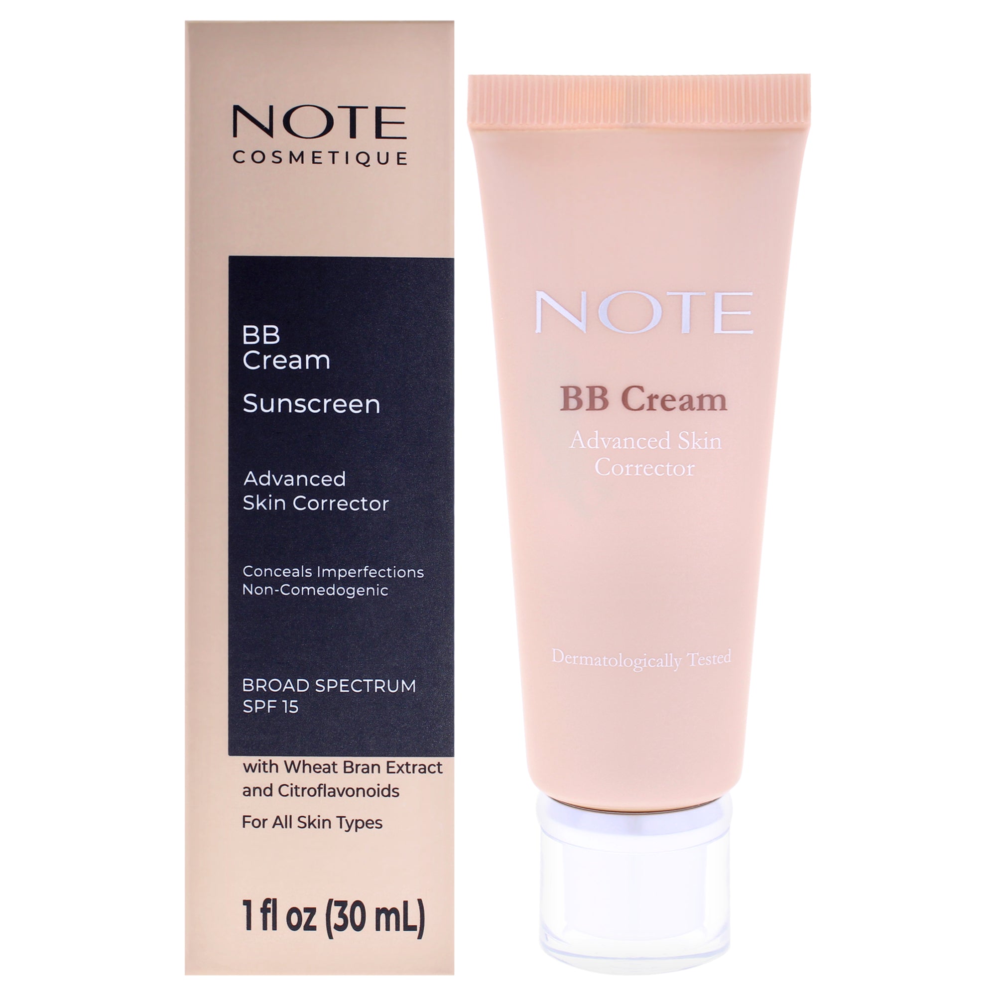Bb Cream SPF 15 - 300 Light Beige by Note Cosmetique for Women - 1 oz Makeup
