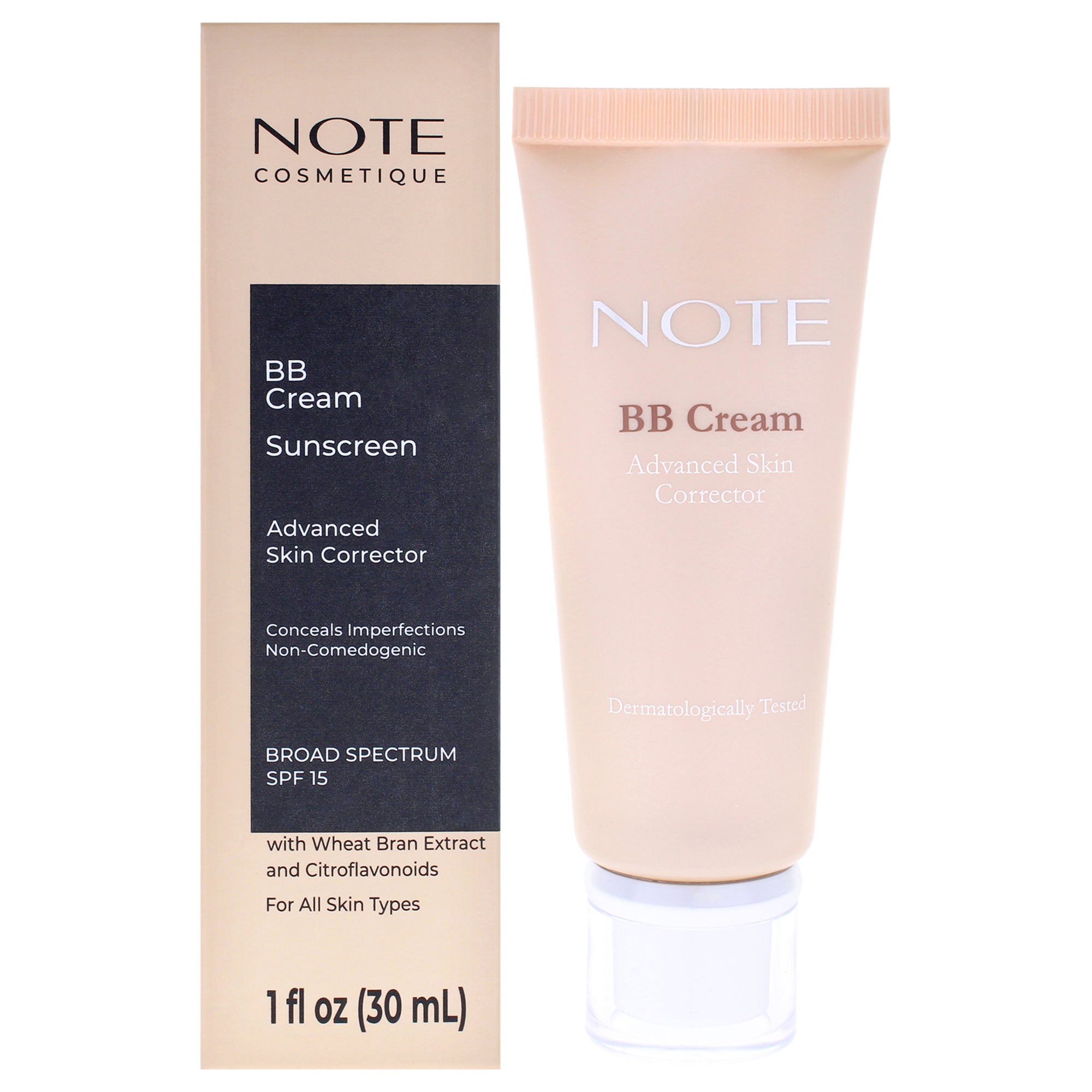 Bb Cream SPF 15 - 500 Universal by Note Cosmetique for Women - 1 oz Makeup