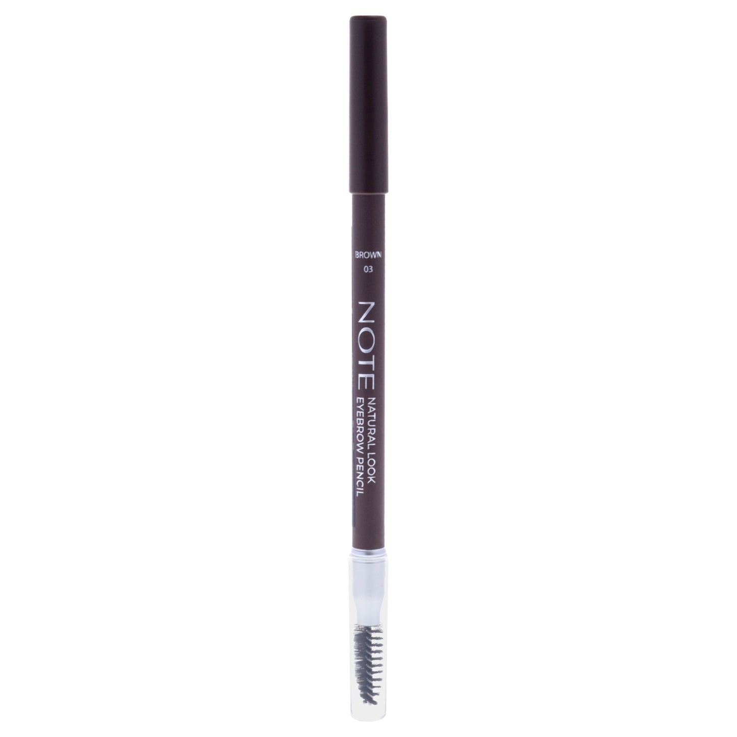 Natural Look Eyebrow Pencil - 03 Brown by Note Cosmetique for Women - 0.038 oz Eyebrow Pencil