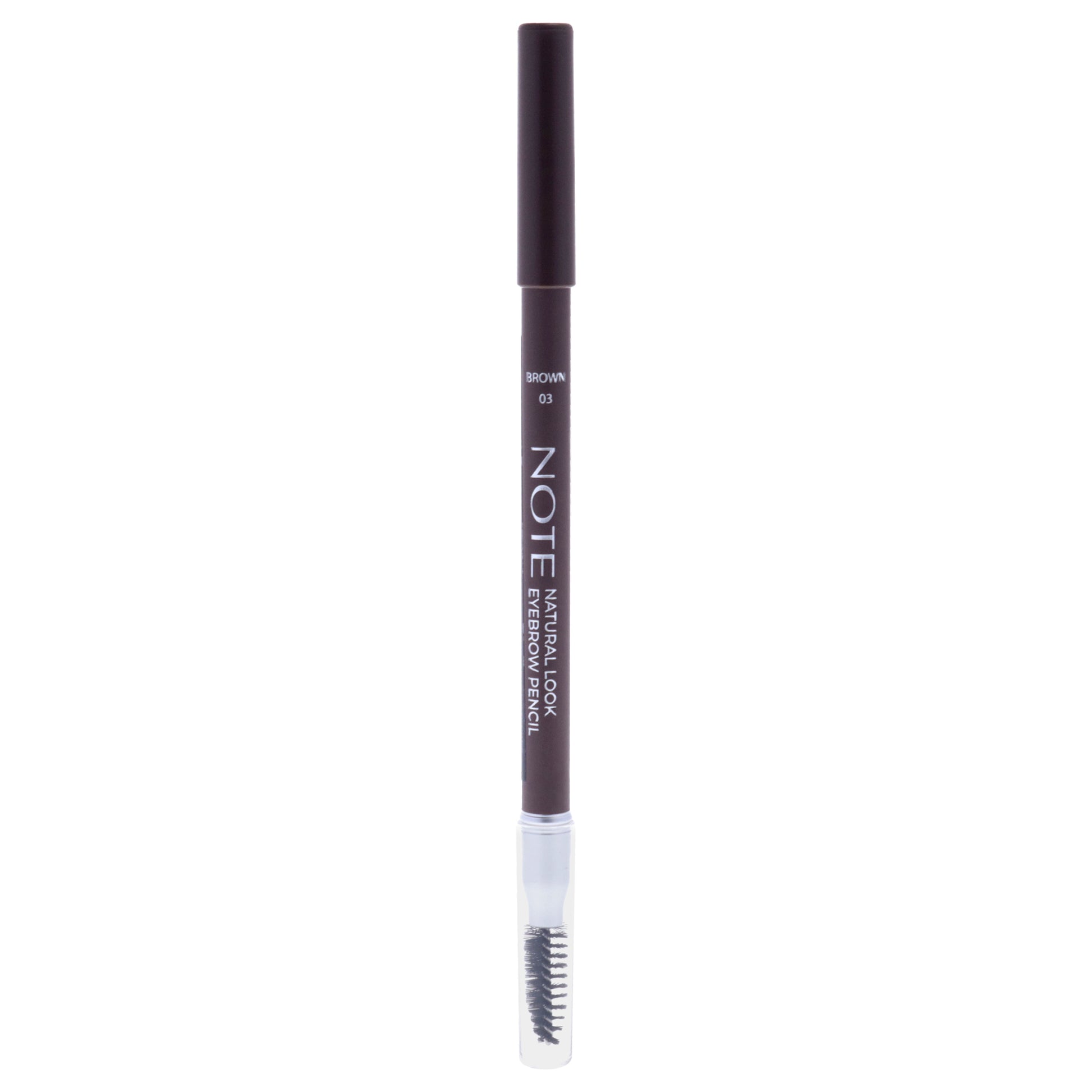 Natural Look Eyebrow Pencil - 03 Brown by Note Cosmetique for Women - 0.038 oz Eyebrow Pencil