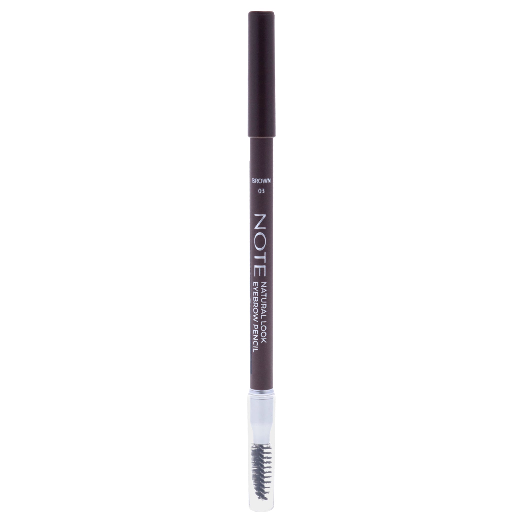 Natural Look Eyebrow Pencil - 03 Brown by Note Cosmetique for Women - 0.038 oz Eyebrow Pencil
