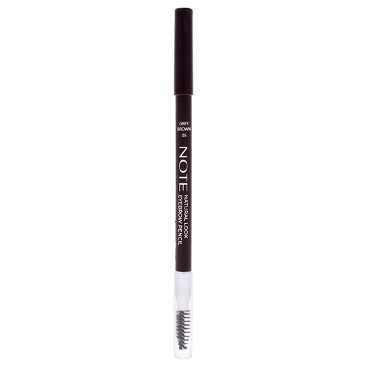 Natural Look Eyebrow Pencil - 05 Grey Brown by Note Cosmetique for Women - 0.038 oz Eyebrow Pencil