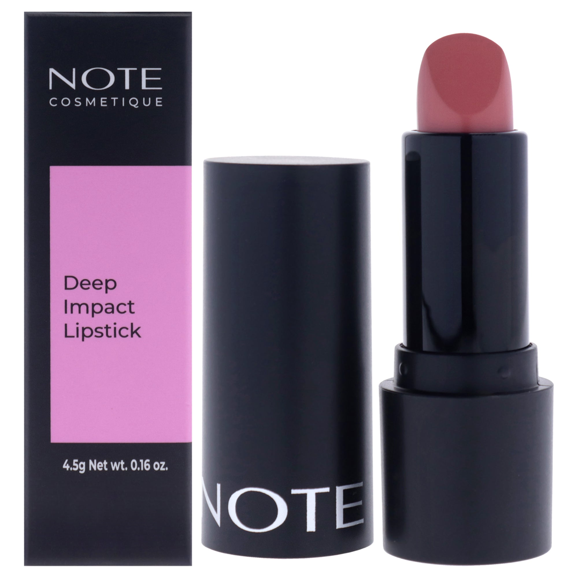 Deep Impact Lipstick - 02 Optimist Rose by Note Cosmetique for Women - 0.16 oz Lipstick