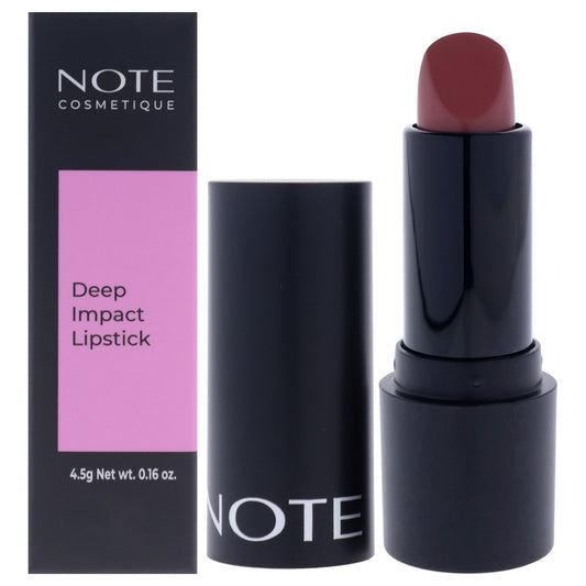 Deep Impact Lipstick - 07 Warm Chocolate by Note Cosmetique for Women - 0.16 oz Lipstick