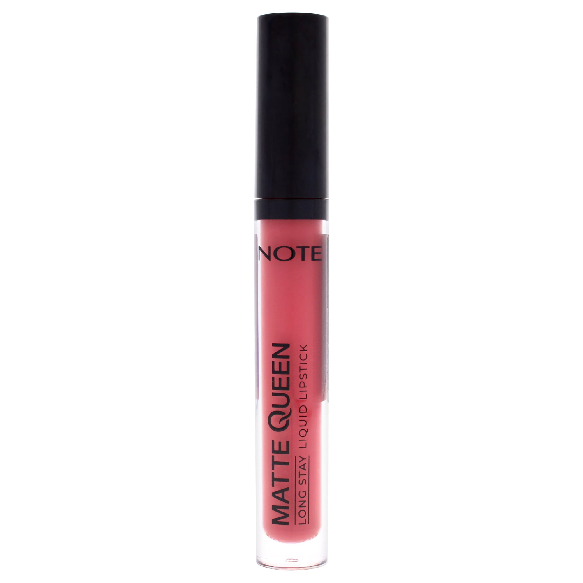 Matte Queen Liquid Lipstick - 12 Blush Amour by Note Cosmetique for Women - 0.14 oz Lipstick