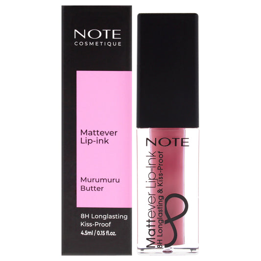 Mattever Lip-Ink - 08 Antique Pink by Note Cosmetique for Women - 0.15 oz Lipstick