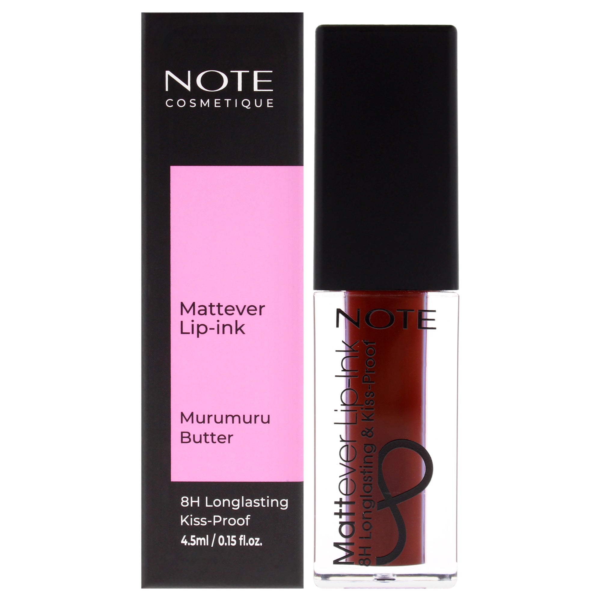 Mattever Lip-Ink - 15 Urban Red by Note Cosmetique for Women - 0.15 oz Lipstick