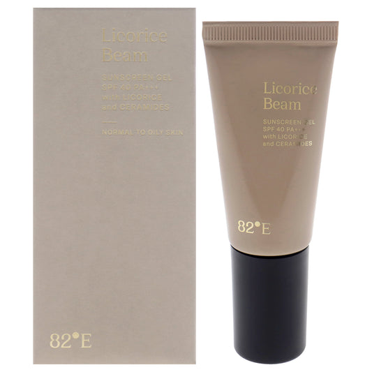 Licorice Beam Sunscreen Gel SPF 40 PA Plus by 82East By Deepika Padukone for Women - 0.5 oz Sunscreen