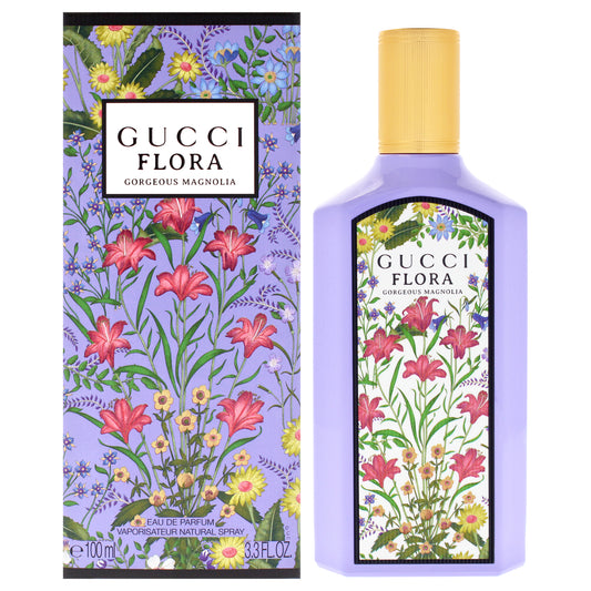 Flora Gorgeous - Magnolia by Gucci for Women - 3.3 oz EDP Spray