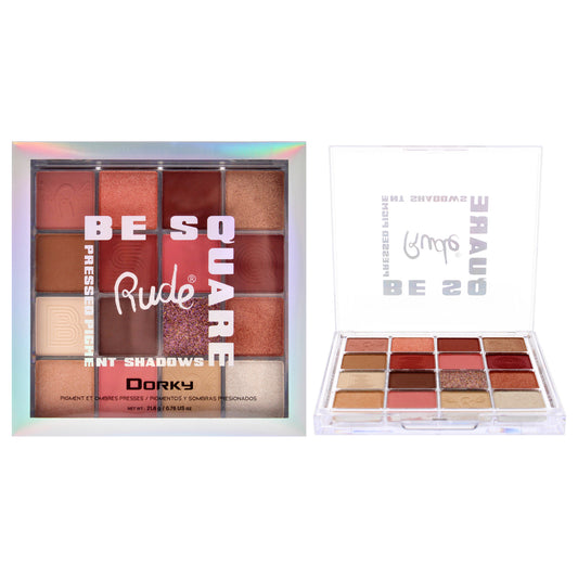 Be Square Pressed Pigments and Shadows - Dorky 0.76 oz Makeup