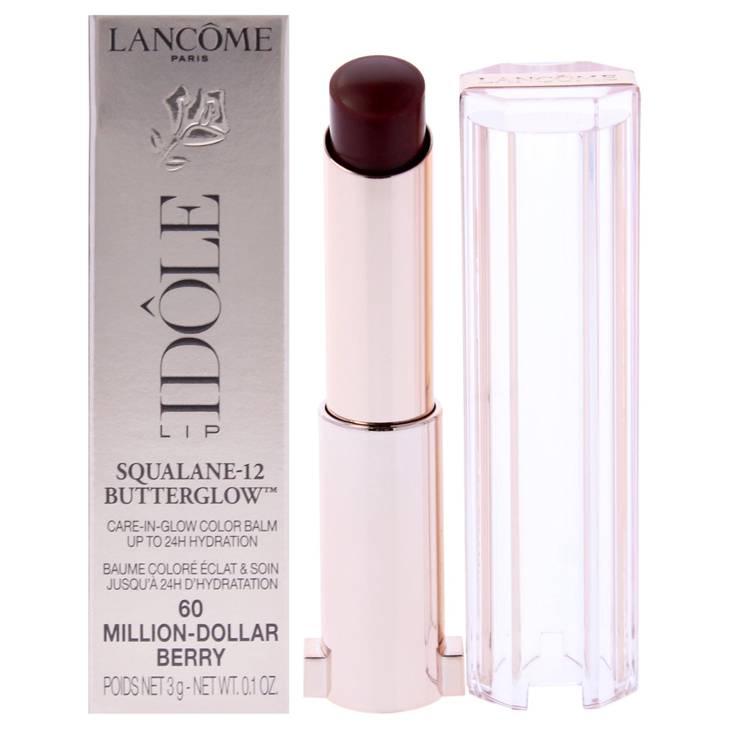 Lip Idole Squalane-12 Butterglow - 60 Million-Dollar Berry 0.1 oz Lip Balm