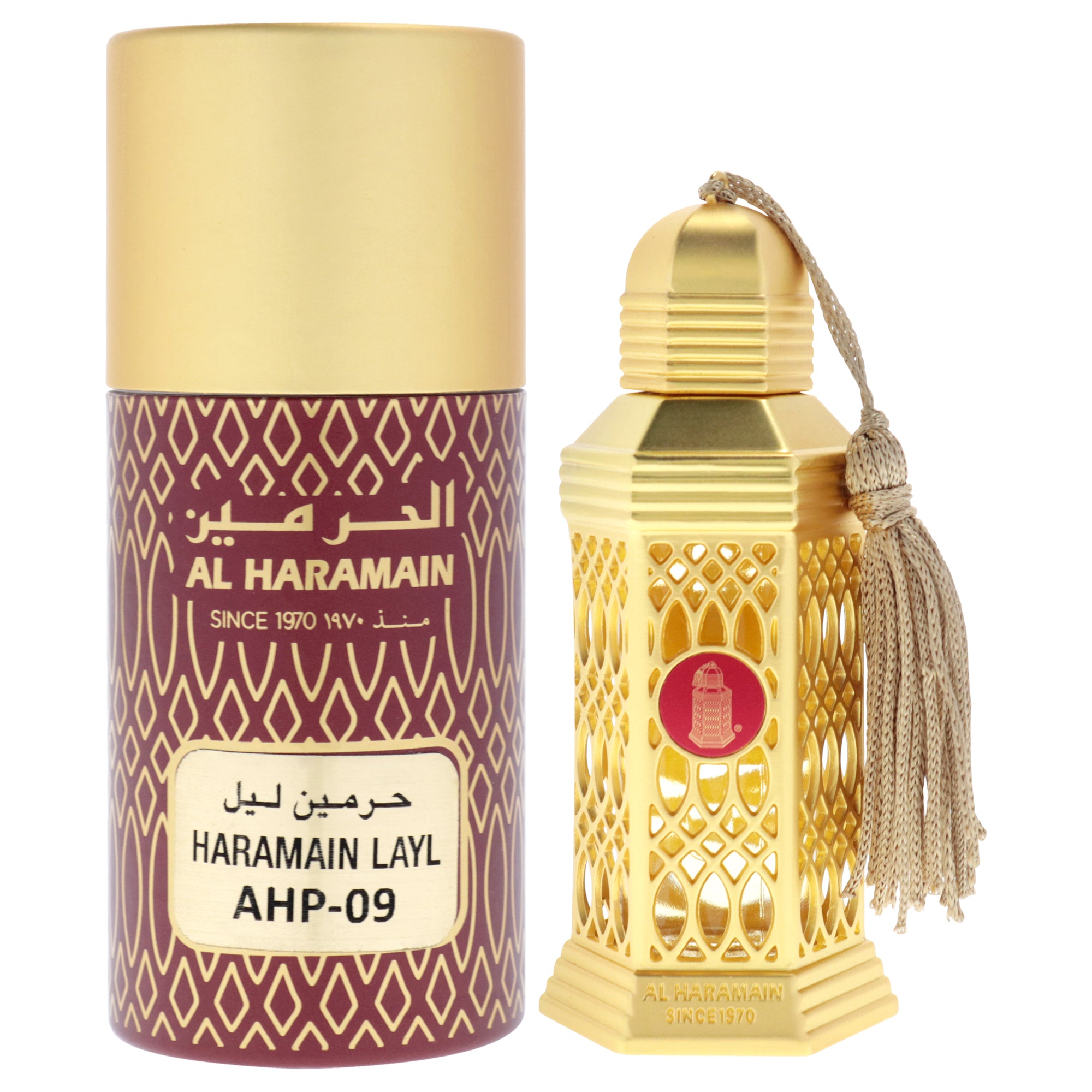 Layl by Al Haramain for Men - 0.4 oz Concentrated Perfume Oil