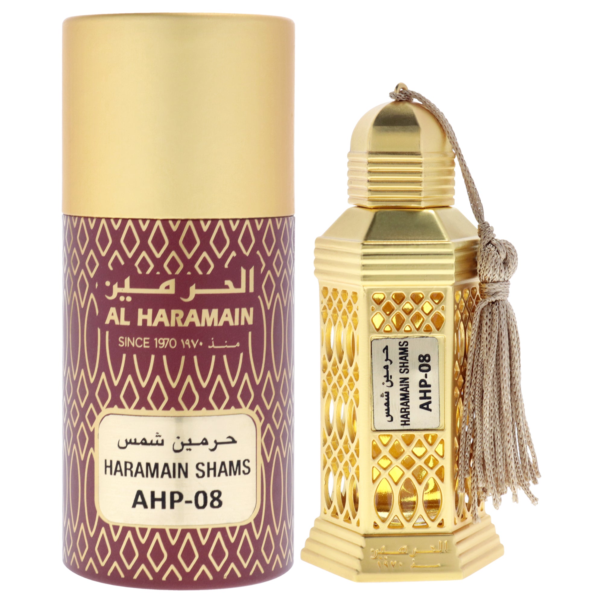Shams by Al Haramain for Men - 0.4 oz Parfum Oil