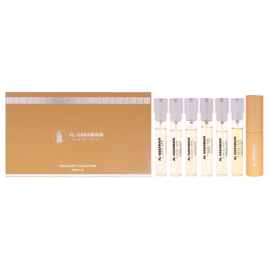 Discovery Collection - Amber Oud 7 Pc Mini Gift Set 0.33oz Amber Oud - Gold Edition EDP Spray