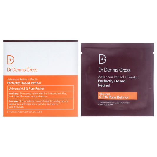 Advanced Retinol Plus Ferulic Perfectly Dosed Retinol 8 x 0.07 oz Treatment