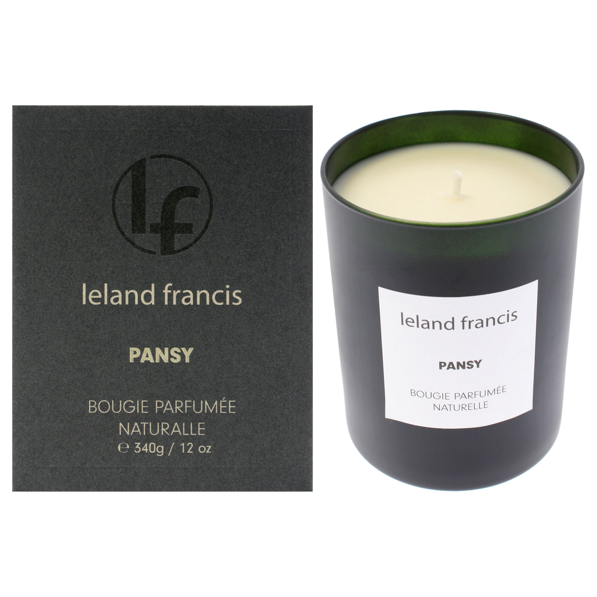 Scented Candle - Pansy by Leland Francis for Unisex - 12 oz Candle