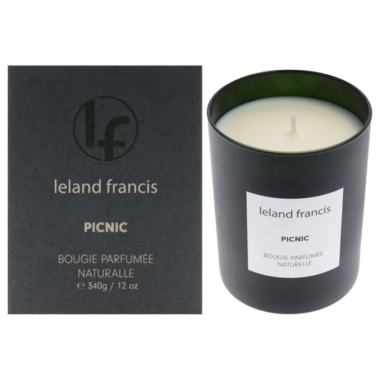 Scented Candle - Picnic by Leland Francis for Unisex - 12 oz Candle