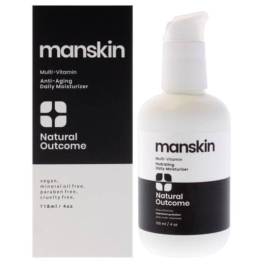 Manskin Anti-Aging Daily Moisturizer 4 oz Moisturizer