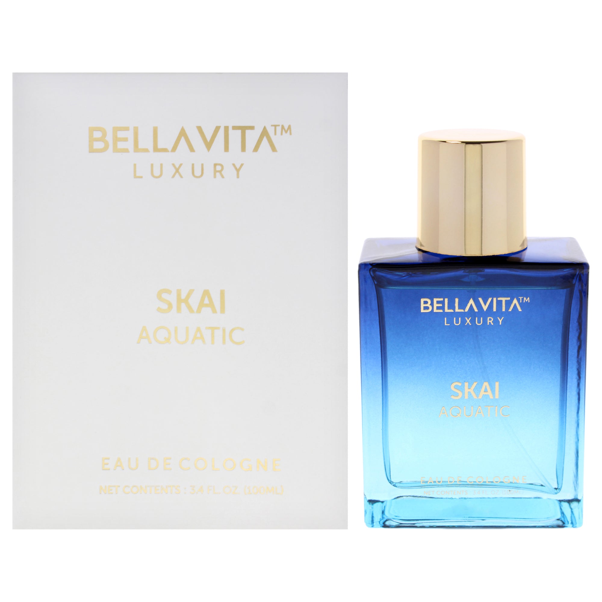 Skai Aquatic by Bellavita for Unisex - 3.4 oz EDC Spray