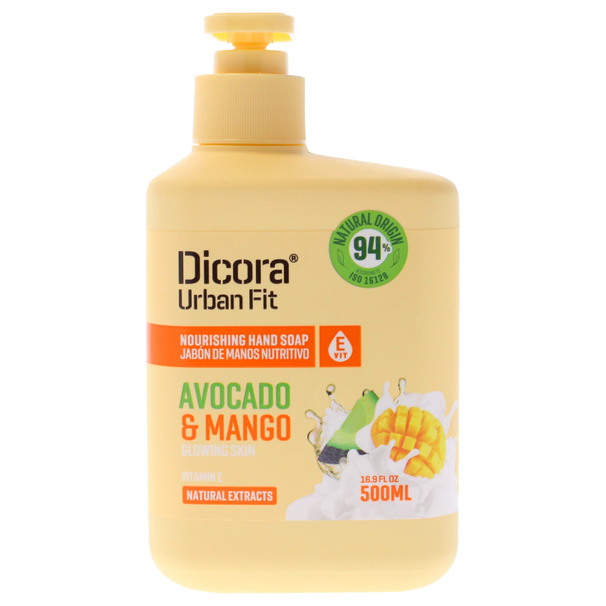 Nourishing Hand Soap - Avocado and Mango by Dicora Urban Fit for Unisex - 16.9 oz Soap