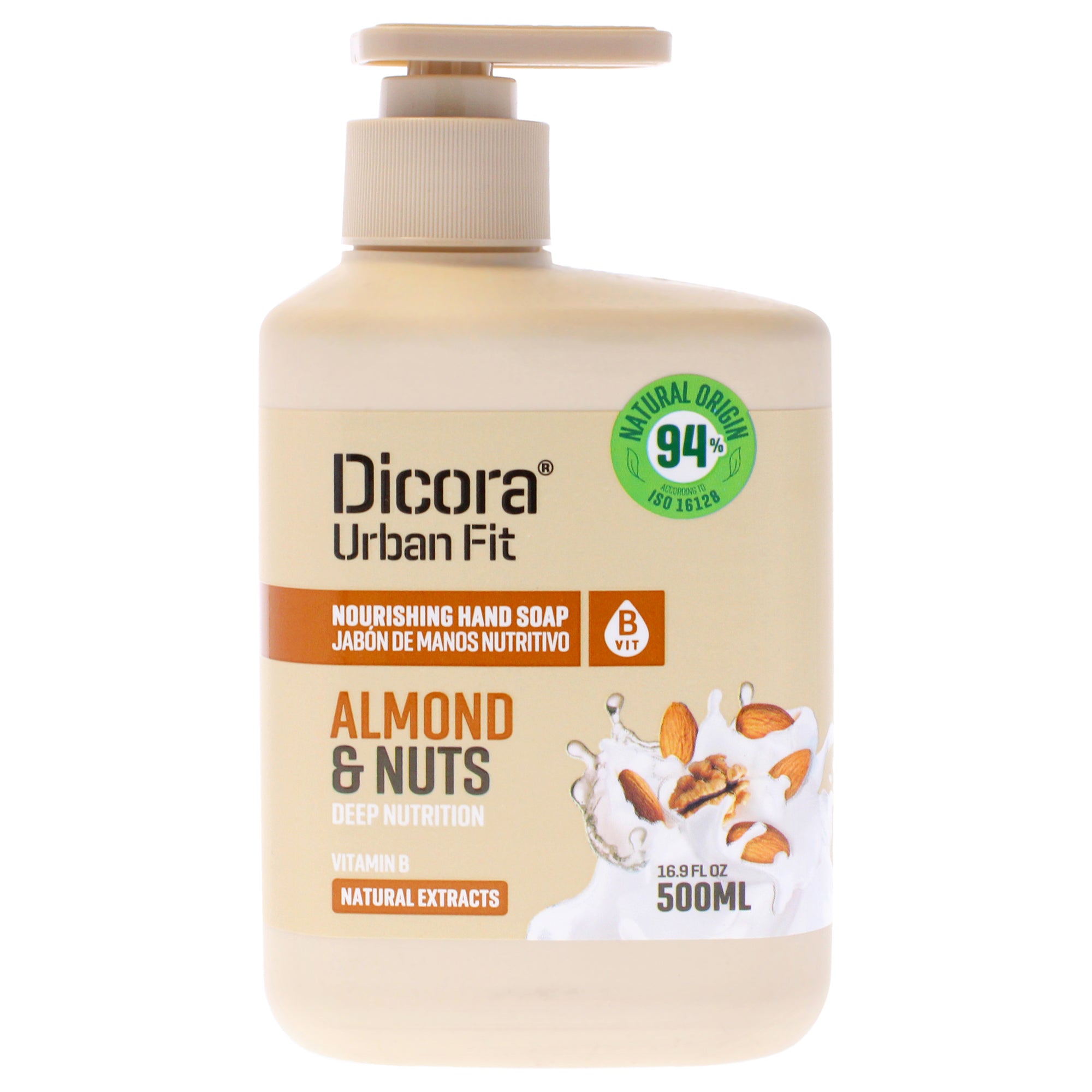 Nourishing Hand Soap - Almond and Nuts by Dicora Urban Fit for Unisex - 16.9 oz Soap