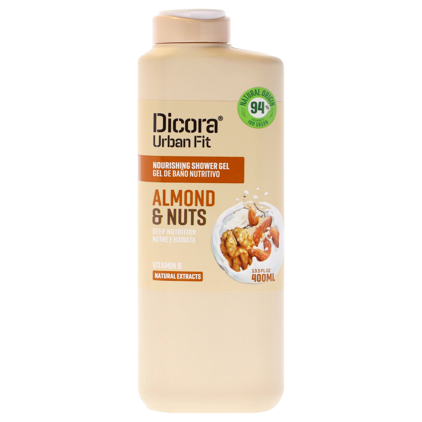 Nourishing Shower Gel - Almond and Nuts by Dicora Urban Fit for Unisex - 13.5 oz Shower Gel