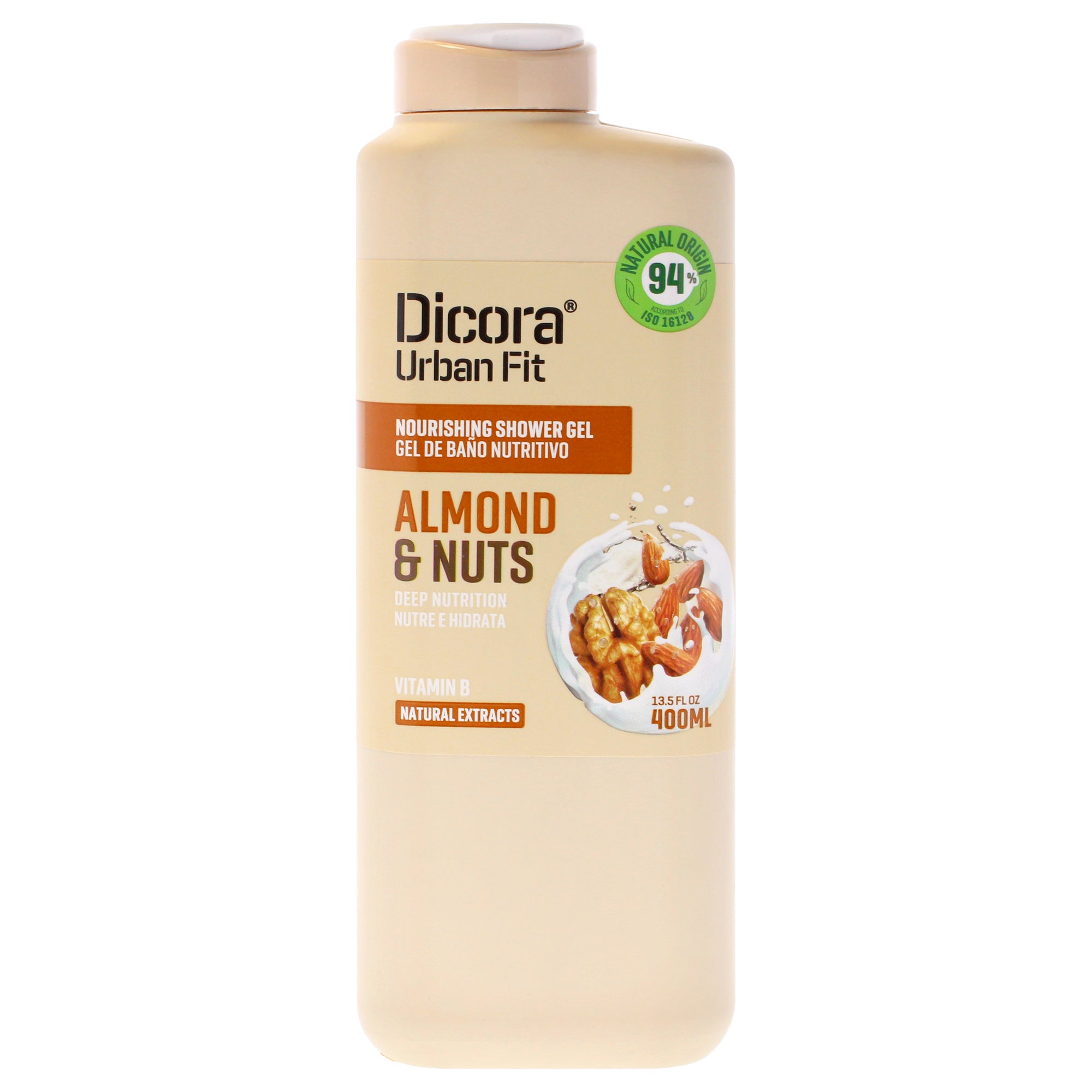 Nourishing Shower Gel - Almond and Nuts by Dicora Urban Fit for Unisex - 13.5 oz Shower Gel