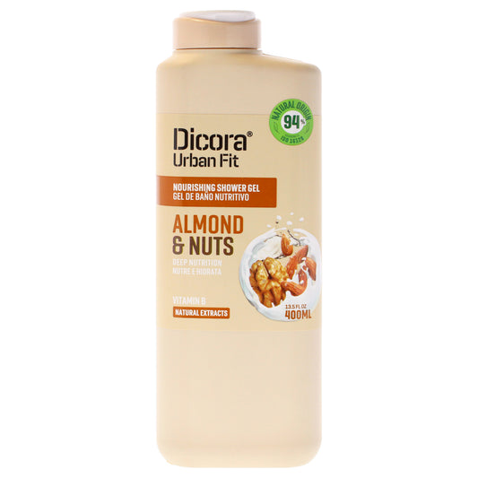 Nourishing Shower Gel - Almond and Nuts by Dicora Urban Fit for Unisex - 13.5 oz Shower Gel