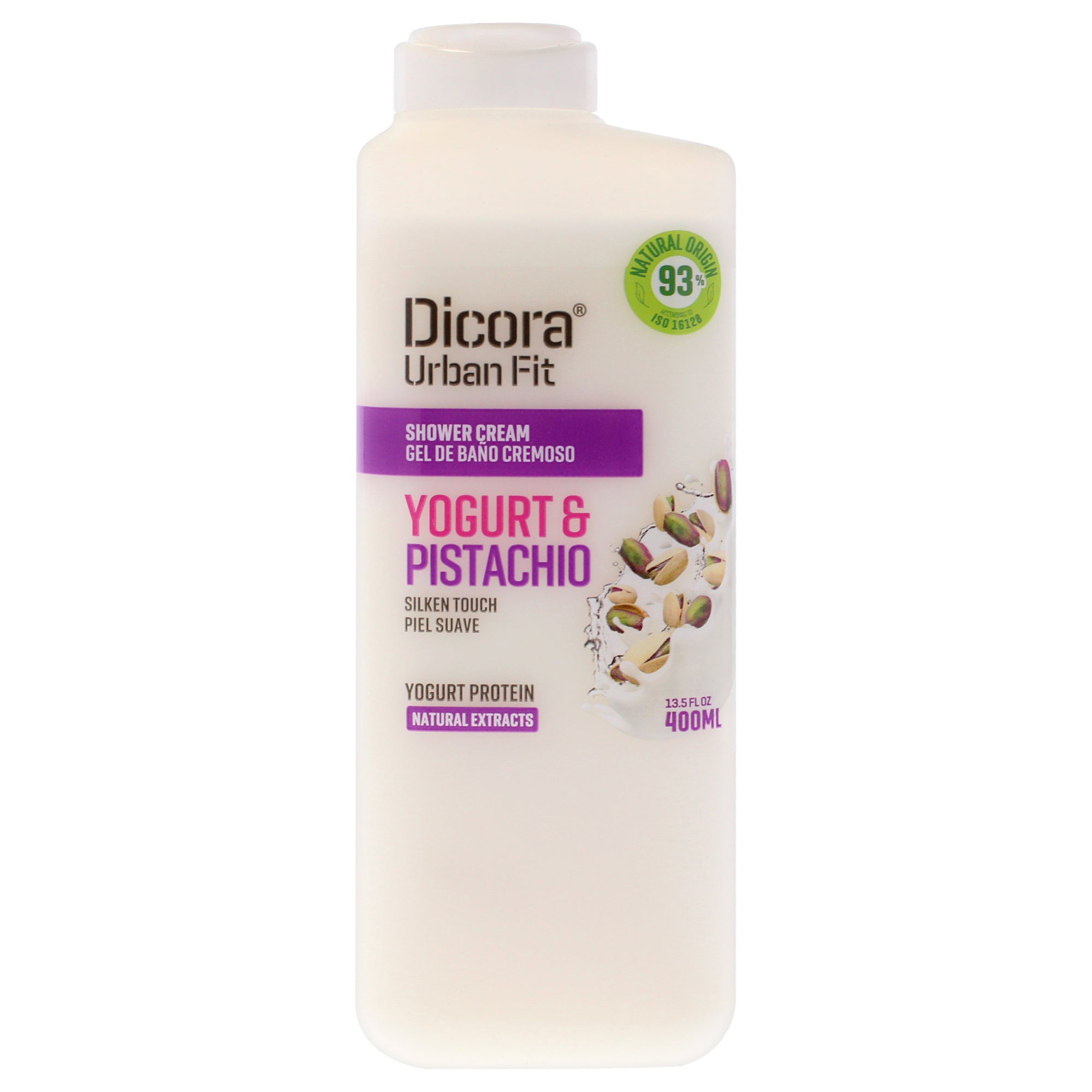 Shower Cream - Yogurt and Pistachio by Dicora Urban Fit for Unisex - 13.5 oz Shower Cream