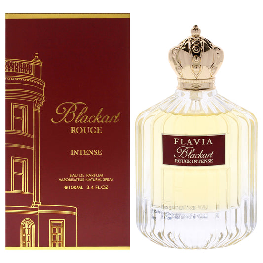 Blackart Rouge Intense by Flavia for Unisex - 3.4 oz EDP Spray