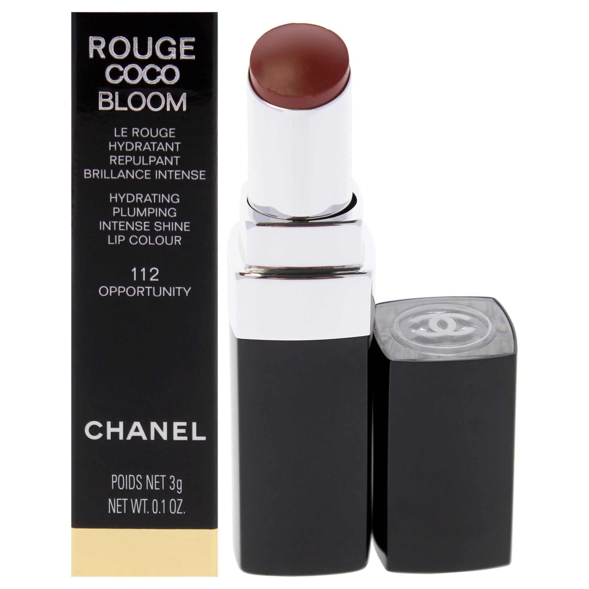 Rouge Coco Bloom Lip Colour - 112 Opportunity by Chanel for Women - 0.1 oz Lipstick