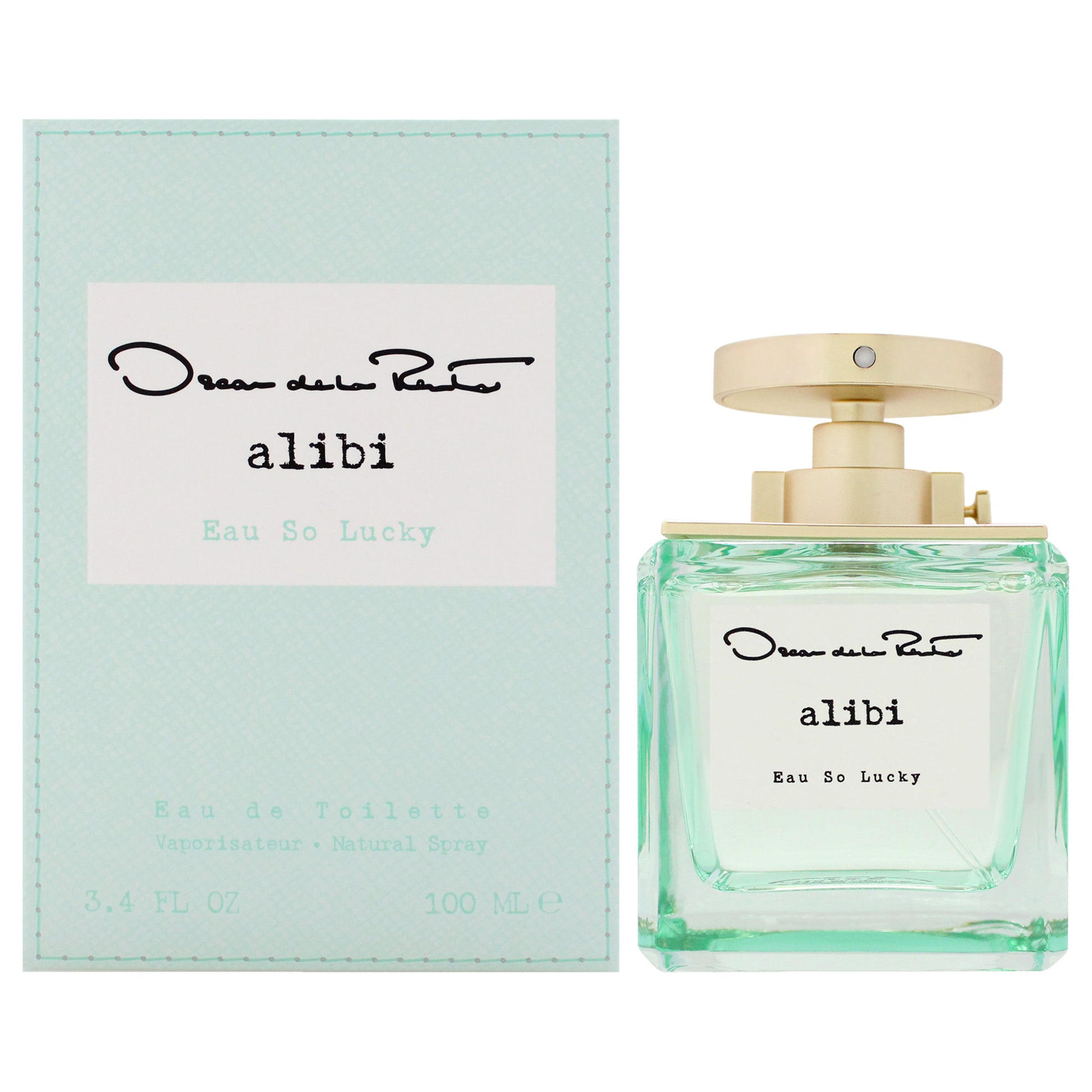 Alibi Eau So Lucky by Oscar De La Renta for Women - 3.4 oz EDT Spray