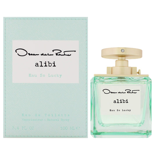 Alibi Eau So Lucky by Oscar De La Renta for Women - 3.4 oz EDT Spray