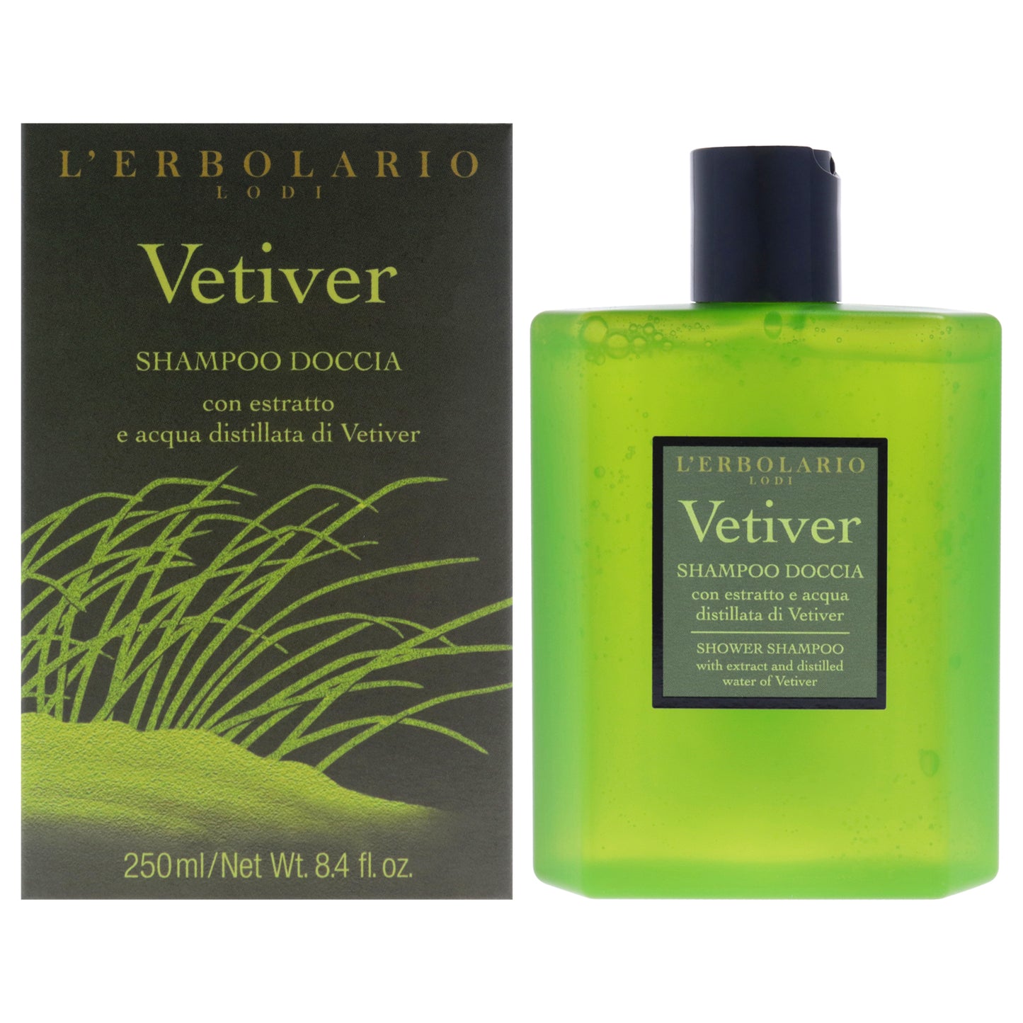 Shower Gel - Vetiver by LErbolario for Unisex - 8.4 oz Shower Gel