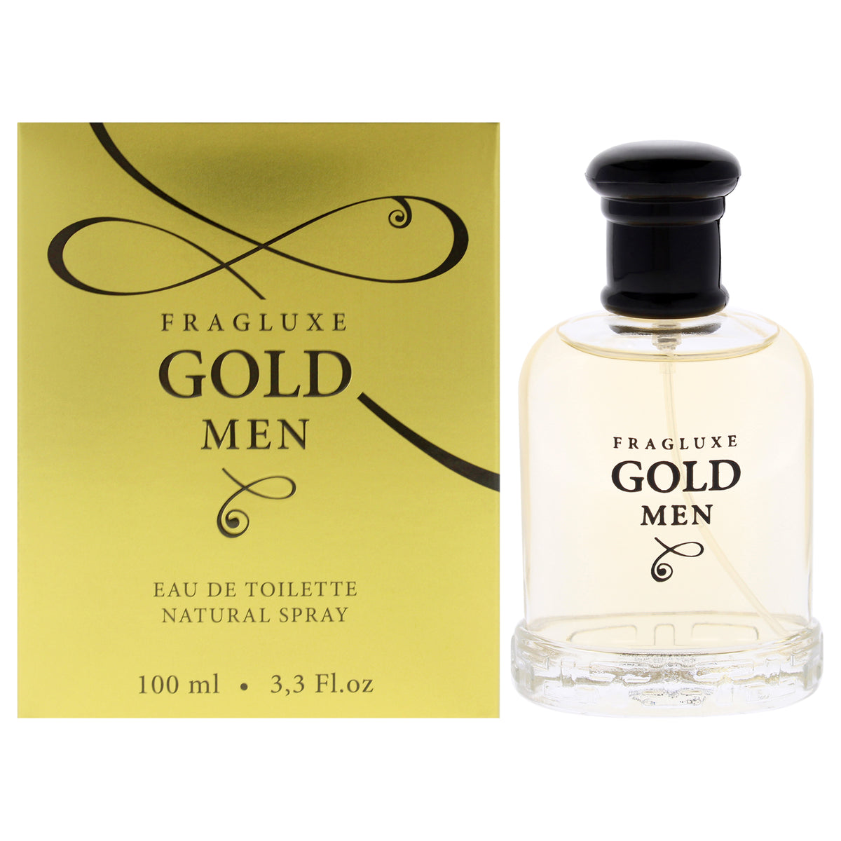 Gold by Fragluxe for Men - 3.3 oz EDT Spray