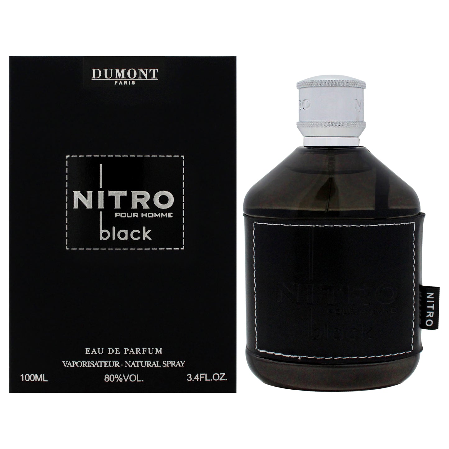 Nitro Black by Dumont for Men - 3.4 oz EDP Spray