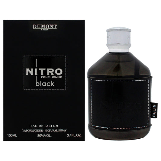 Nitro Black by Dumont for Men - 3.4 oz EDP Spray