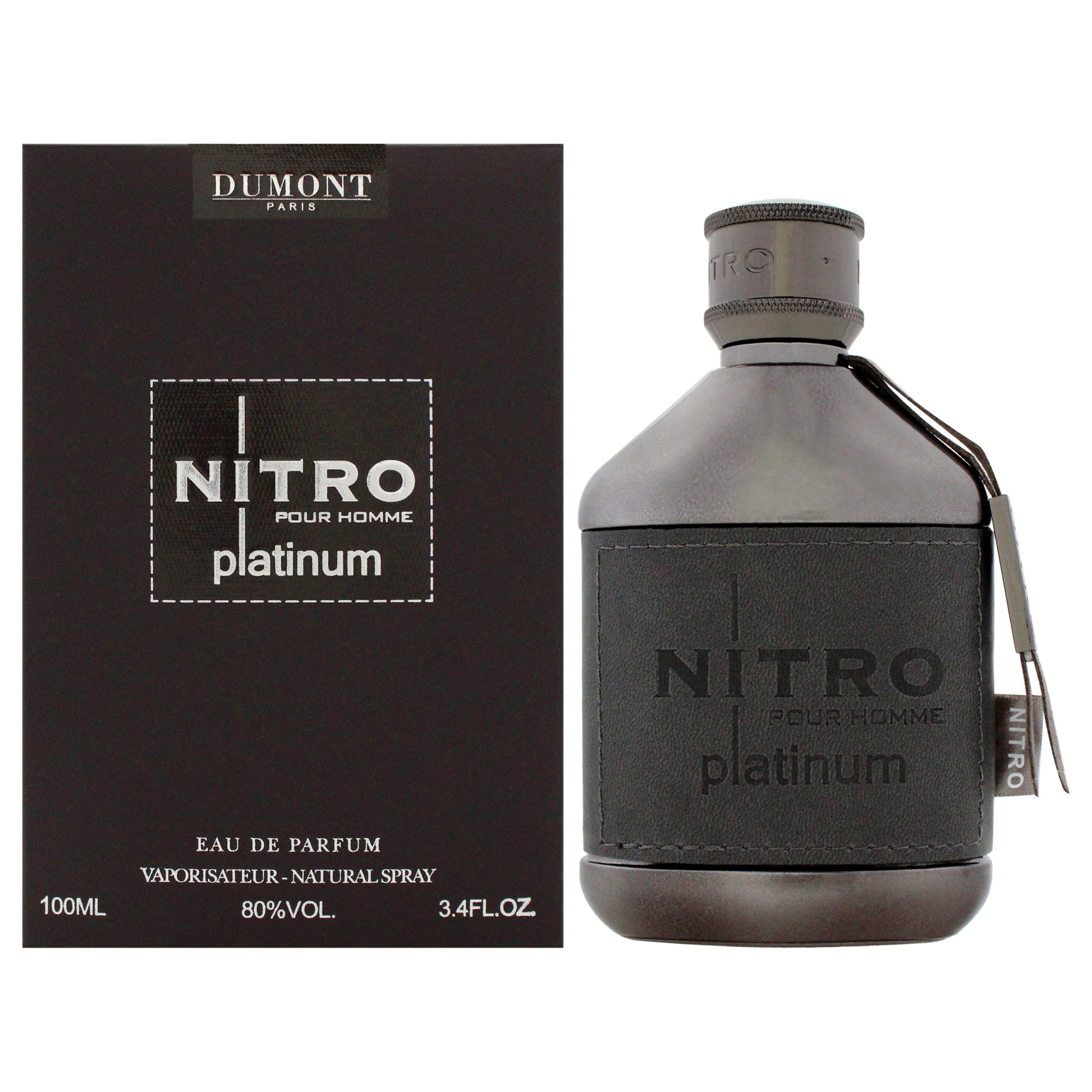 Nitro Platinum by Dumont for Men - 3.4 oz EDP Spray