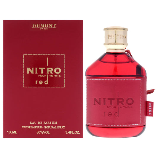 Nitro Red by Dumont for Men - 3.4 oz EDP Spray