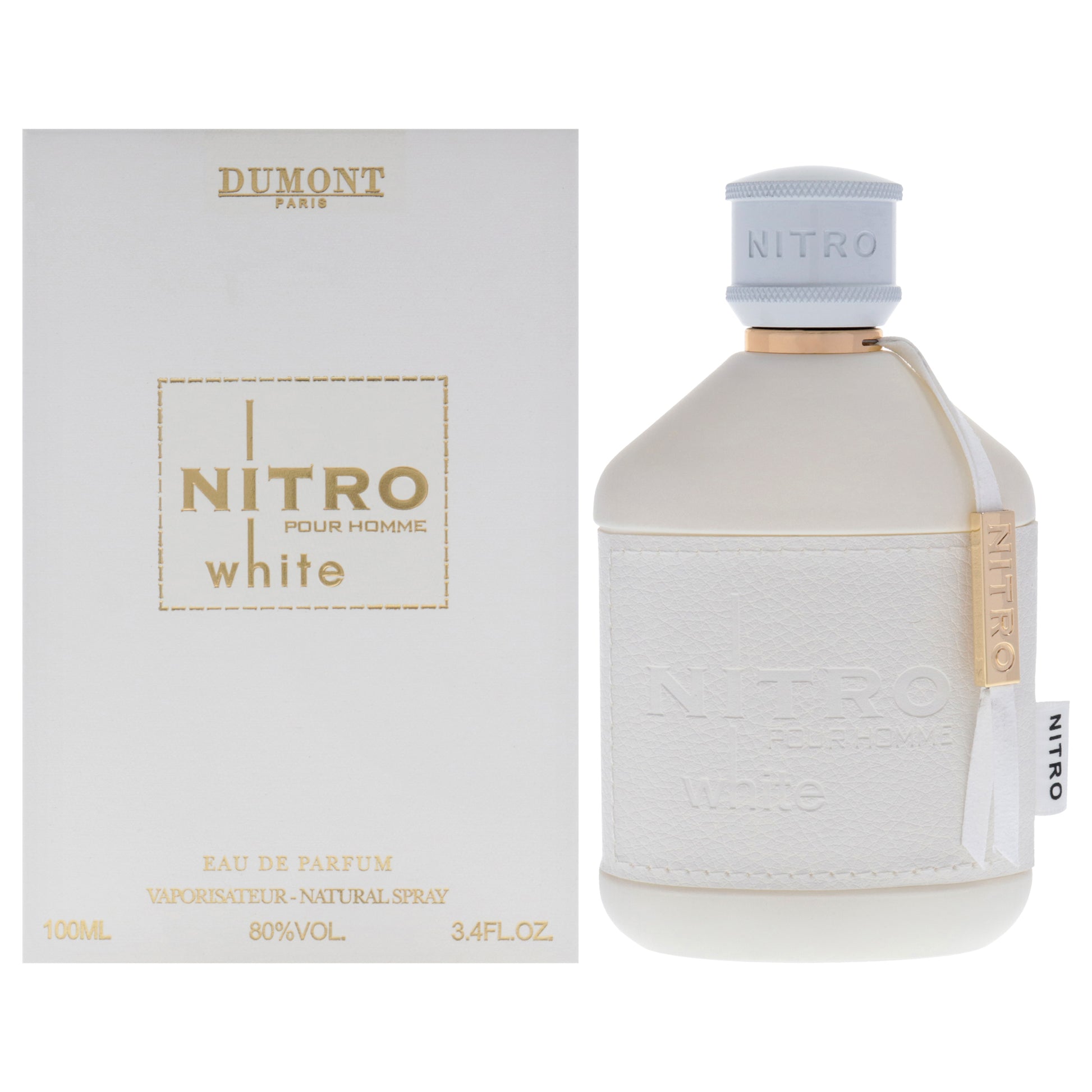Nitro White by Dumont for Men - 3.4 oz EDP Spray