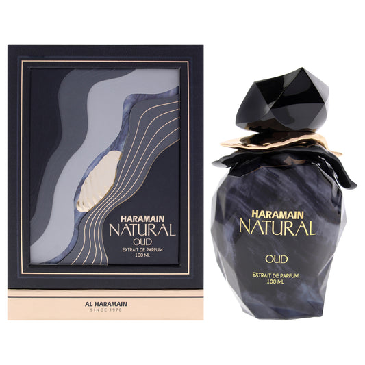 Natural - Oud by Al Haramain for Unisex - 3.33 oz Extrait De Parfum Spray